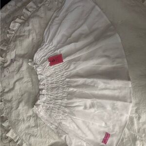 Simply Southern White Skirt with Shorts